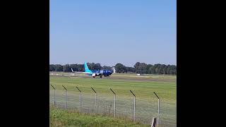 Tui blue livey landing at Hannover airport from Kos kos aviation airport planespotting plane [upl. by Manuela514]