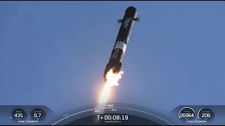 SpaceX launches 114 satellites in first flight of 2023 booster lands in Florida [upl. by Spencer]