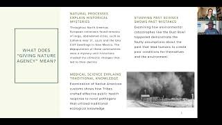 Naturally Speaking – What is Environmental History and What Can it Teach Us [upl. by Abbi]