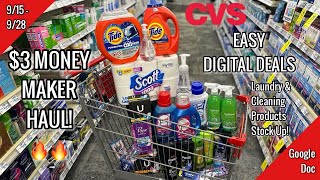 CVS Free amp Cheap Digital Coupon Deals amp Haul 915  928 MONEY MAKER WEEK 🙌🏾 Learn CVS Couponing [upl. by Tonya]