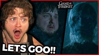 SAM VS WHITE WALKER Game of Thrones S3E8 Reaction [upl. by Akenn]