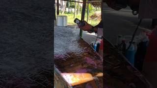 How repair boat with fibreglass shortsvideo [upl. by Cristin6]