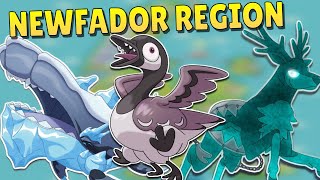 New CANADIAN Pokemon Region  Newfador Fakemon [upl. by Asyl621]