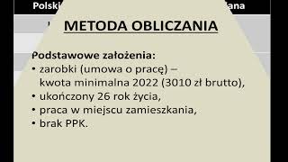 Polski ład  obliczanie wynagrodzenia  kwota minimalna 2022 [upl. by Notlem]