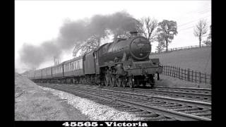 LMS 4550045620 Patriots and jubilees [upl. by Codding]