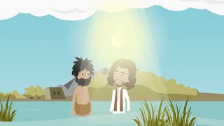 The Baptism of Jesus Bible Stories [upl. by Jeaz]