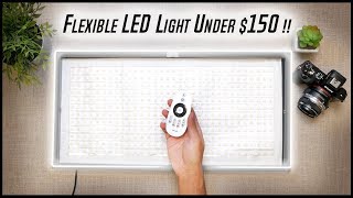 Fositan FL1x2 Flexible LED Light Review  2019 [upl. by Wolram304]