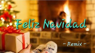 Feliz Navidad  With Lyrics  Remix [upl. by Bidle]