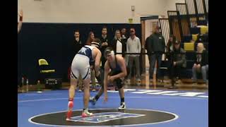 Whoifwhat  Section V A2 wrestling 2024 final 170 Lbs [upl. by Llennoc]