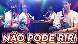 NÃO PODE RIR UTC no Teatro  com GAUDÊNCIO Cris Pereira [upl. by Oironoh]