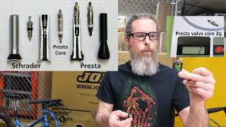 Tubeless Valve Stem Flow Test  High Flow Presta VS Jones Schrader [upl. by Boswell432]