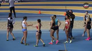 60m Mujeres Meeting Internacional de Cataluña Sabadell 28012023 [upl. by Nehtanoj857]