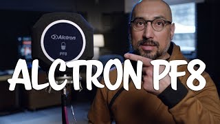 Alctron PF8  Pro Microphone Sound Barrier Filter Review a Kaotica Eyeball Alternative [upl. by Eenolem]