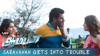 Aambala  Love Scene part 2  Vishal Hansika Motwani  Sundar C [upl. by Felipe324]