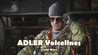 Call of Duty Black Ops Cold War  Operator quotAdlerquot Voicelines [upl. by Yelich853]