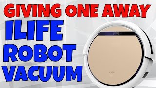 iLife V5S Pro Robot Vacuum amp Mop  Hard Floor TEST  Giving one away [upl. by Hako524]