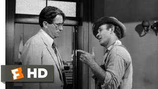 To Kill a Mockingbird 110 Movie CLIP  What Kind of Man Are You 1962 HD [upl. by Spiros]