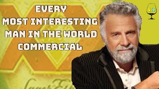 Every Most Interesting Man In The World Commercial Ever [upl. by Llecram465]