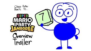 Chase Rafter Reacts to Super Mario Party Jamboree Overview Trailer [upl. by Seligman]