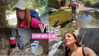 Trekking y acampada en el cajón del maipo  13 y 14 de febrero  Vlog [upl. by Maddi146]