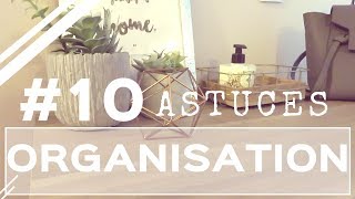 ORGANISATION maison  10 astuces  Maman Organisée Episode 2  Organisation HACKS [upl. by Mistrot591]