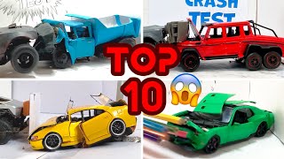 My Top 10 Car Crash Tests You Wont Believe [upl. by Reniti]