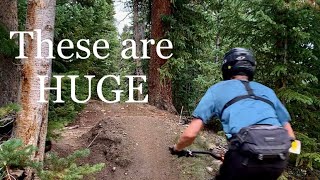 Biggest Features  Keystone Bike Park  Colorado  MTB [upl. by Evita797]