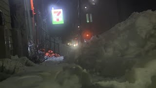 Raw video  Noreaster dumps snow on Maine [upl. by Ranitta]