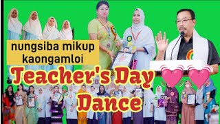 Teachers day Dance  Acted by class iii iv and v girls of Manipur creative school [upl. by Stirling]