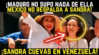 SANDRA CUEVAS EN VENEZUELA ¡SE LE ESCAPO A MADURO  NOTICIAS 31082024 [upl. by Eniarol]