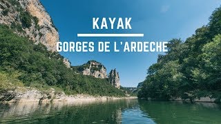 Ardèche  canoë  kayak dans les gorges [upl. by Swann610]