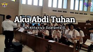 Aku Abdi Tuhan  Rm Antonius Soetanta SJ  Vita Angela Choir Misa Sabtu 16 Maret 2024 [upl. by Rosanne]