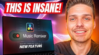 Music Remixer in DaVinci Resolve 19 IS INSANE [upl. by Kessler365]