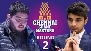 Parham Maghsoodloo vs Santosh Gujrathi Vidit  Chennai Grand Masters 2024  Round 2 [upl. by Notserc]