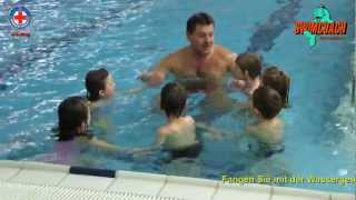 Anfänger Schwimmkurs  Teil 2  Wassergewöhnung  von Swimcoach Deutschland [upl. by Koziel]