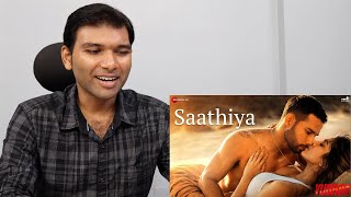 Saathiya Song Reaction  Yudhra  Siddhant Chaturvedi Malavika Mohanan  Vishal Mishra [upl. by Jaine]