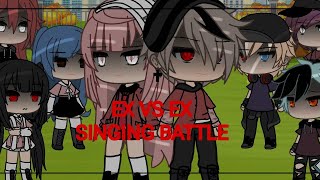 Gacha Life Ex vs Ex singing battle Part 13 Gacha Life  Singing battle [upl. by Kala892]