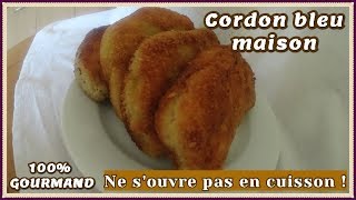 Recette de Cordon bleu maison  la meilleur technique [upl. by Berkshire]