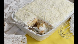 TIRAMISU PARADISO  RICETTA VELOCE E GOLOSA  Maria Grazia [upl. by Acirehs10]