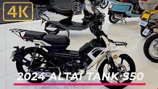 New ALTAİ TANK S50 Small scooters of 2024  Detail  Walkaround  4K [upl. by Tehcac]