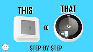 Is this your thermostat Convert to Nest from Honeywell Pro Series  How to DIY [upl. by Brandie]