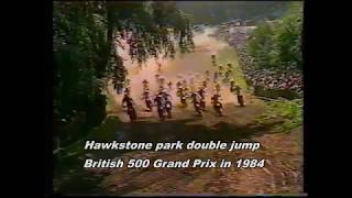 1984 Georges Jobe and the Hawkstone park double jump over Andre Malherbe [upl. by Lemhaj]