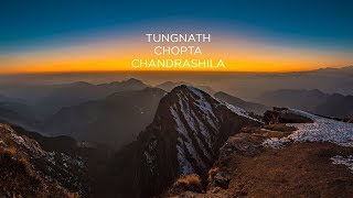 Aerial view of Tungnath  Chandrashila  Chopta [upl. by Leeth]