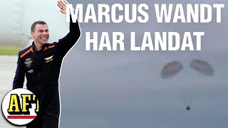 Här landar Marcus Wandt på jorden efter veckor i rymden [upl. by Ajnot]