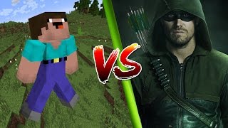 Minecraft NOOBS VS ARQUEIRO VERDE ARROW  BEDWARS [upl. by Harbird]