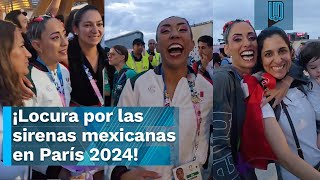 🎉🇲🇽 ¡FIESTA 🎉🇲🇽 Familiares del equipo de natación artística festeja el resultado de las mexicanas [upl. by Enilram447]