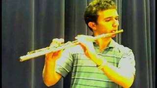 YouTube Symphony flute audition Bach Partita in A Minor 4th mvt and Brahms 4th Symphony [upl. by Eppesuig]