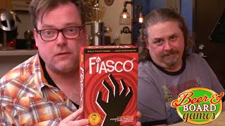 FIASCO  Death by 1000 Paper Cuts  Beer and Board Games [upl. by Aihpled]