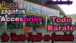 Tour Gamarra quotGalería la CAMITAquot Ropa zapatos accesorios Bueno bonito y barato LuzdeLunatips [upl. by Eibob]