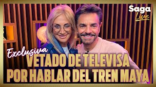 EXCLUSIVA con EUGENIO DERBEZ habla de su VETO en TELEVISA y el PLEITO con AMLO [upl. by Ragouzis]